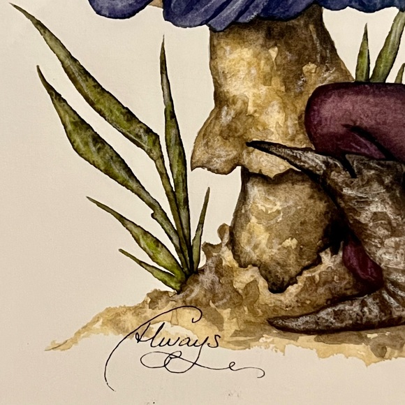 Amy Brown Always 1999 fairy art print | VTG Y2K collectible out of print unused - Picture 3 of 5